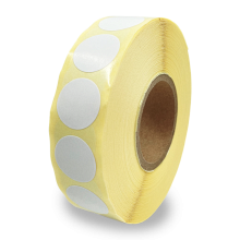 Этикетка полуглянец D20 пустая (круглая)