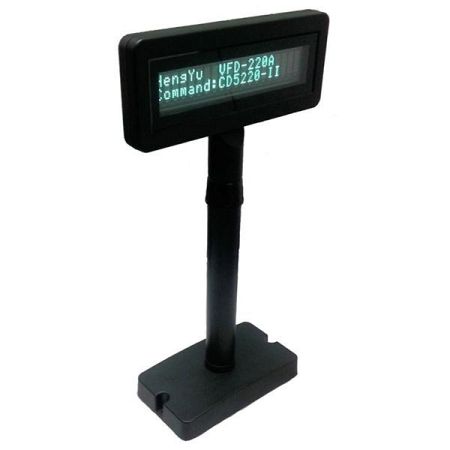 Дисплей покупателя Heng Yu VFD220A (VFD, USB-VCOM, чёрный)